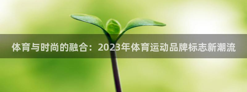 oety欧亿体育官网下载招商：体育与时尚的融合：20